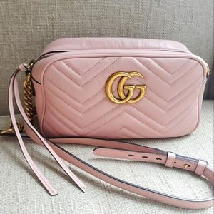 GUCCI Marmont small matelasś shoulder bag